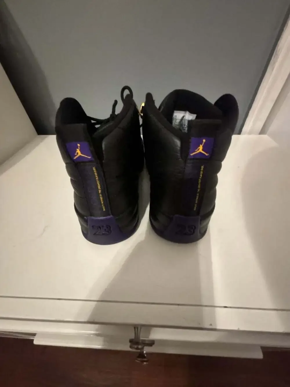Air Jordan 12 Retro Field Purple Black Men's Size 9.5(No box)